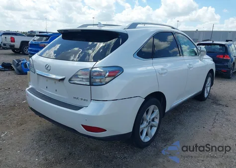 2012 Lexus Rx 350 из США, поврежденный, VIN 2T2ZK1BA4CC084083
